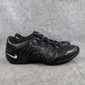 Nike Shoes Womens 8.5 Dance Cheer Sneakers Musique IV  Black Leather Trainers